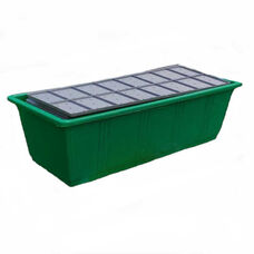 Ящик для рассады с дренажной решеткой зеленый МТ-01