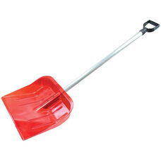 Лопата для уборки снега поликарбонат с черенком красная Диорит М7260 15462